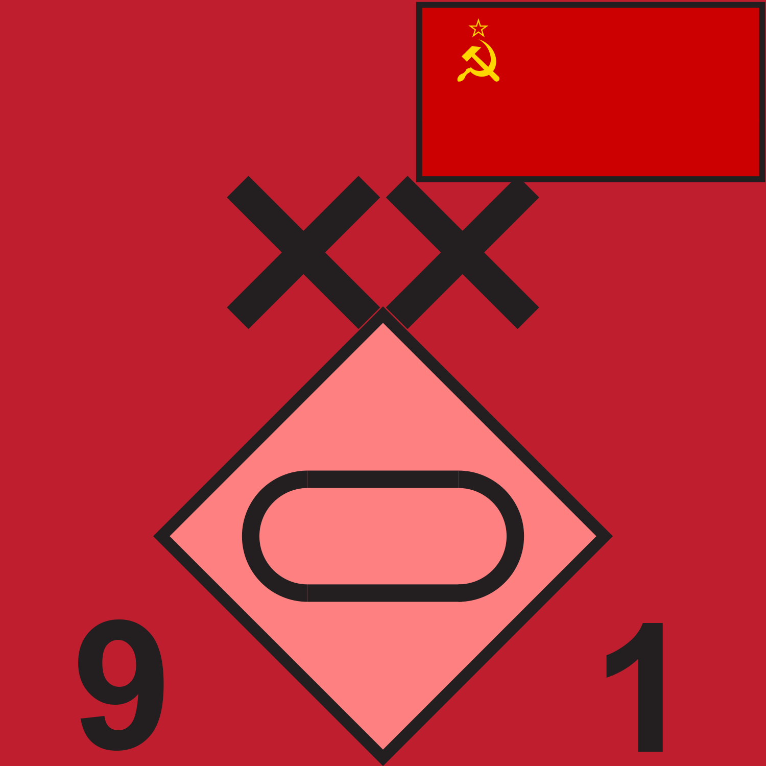 RED SOV 9 TD 1989